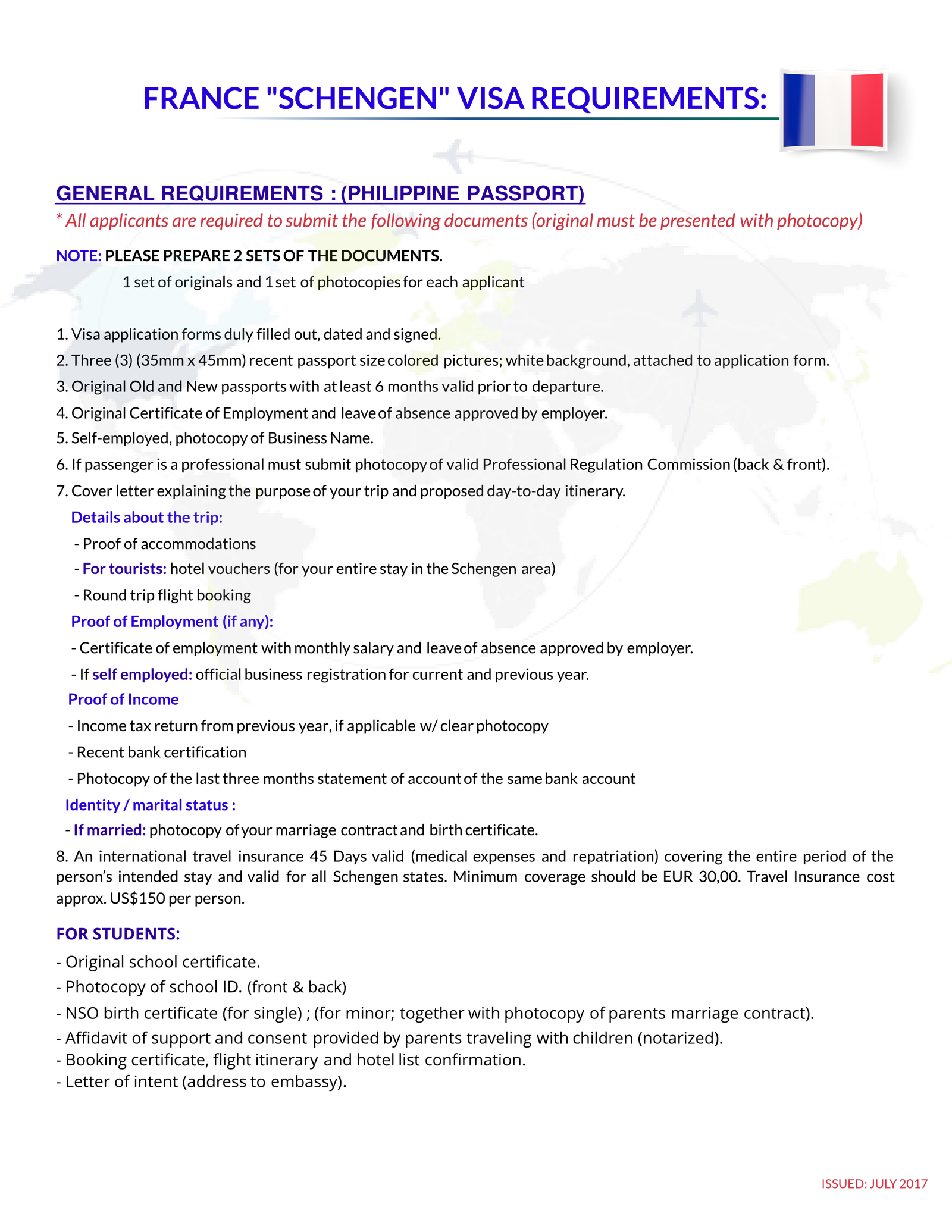 French Visa Pan Pacific Travel