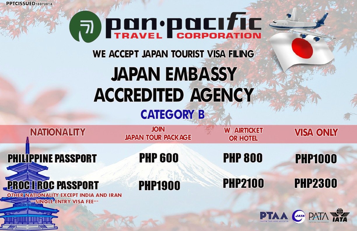 Japan Visa Pan Pacific Travel