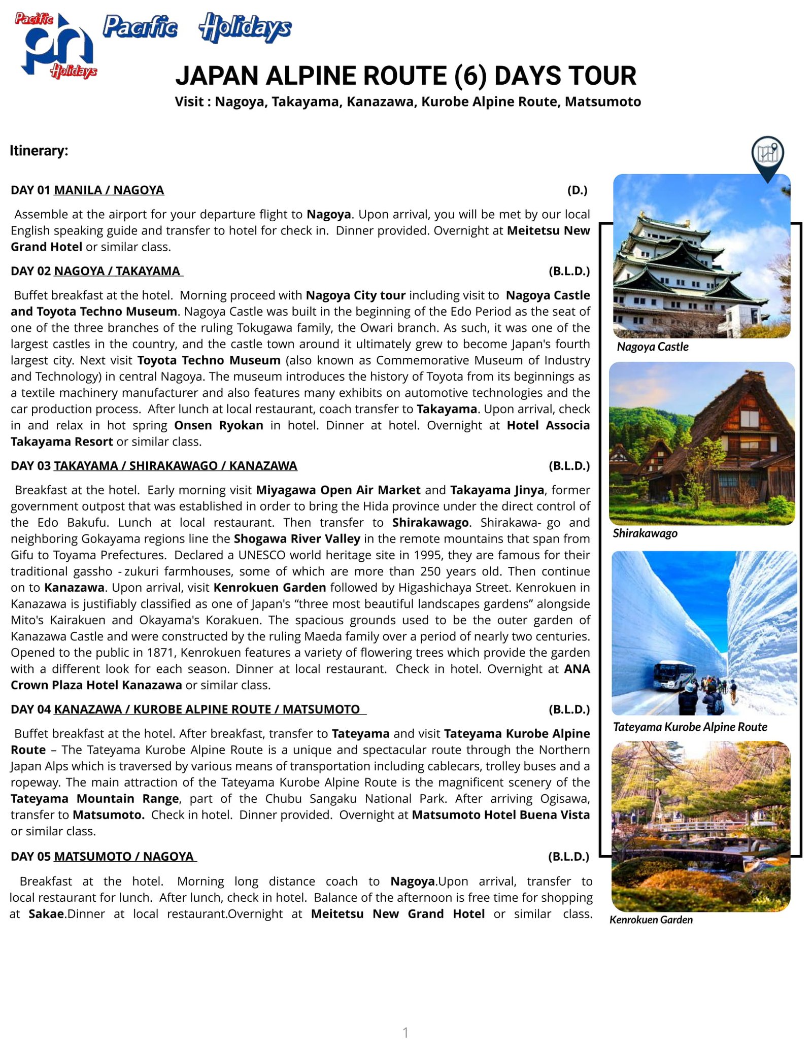 2018 JAPAN ALPINE ROUTE (6) DAYS TOUR-min-1