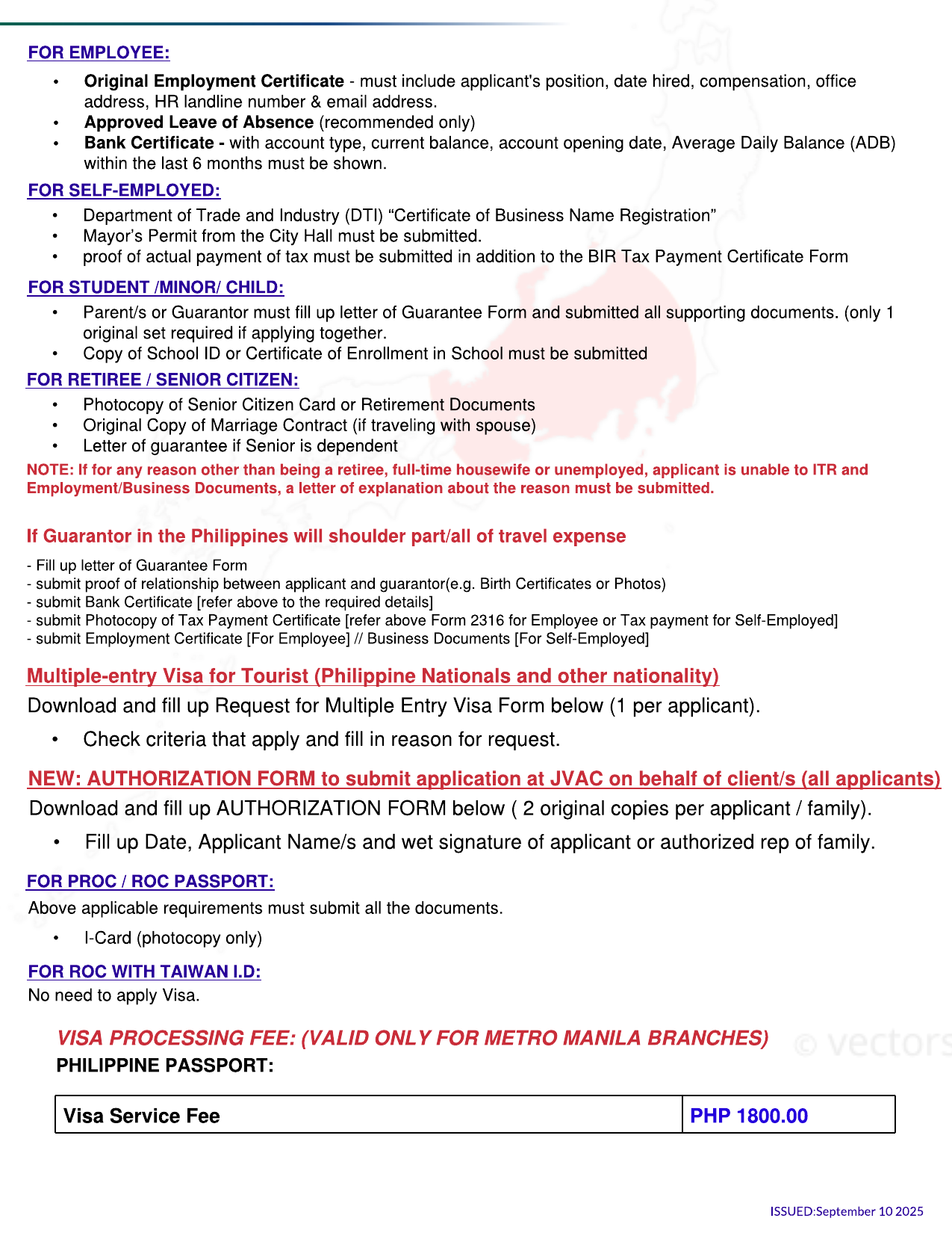 Japan Visa as of Sep 10 2025 Page-002