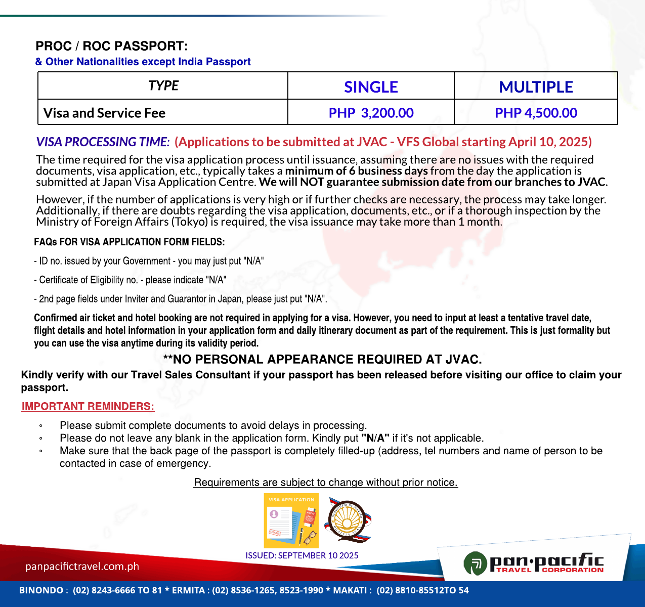 Japan Visa as of Sep 10 2025 Page-003